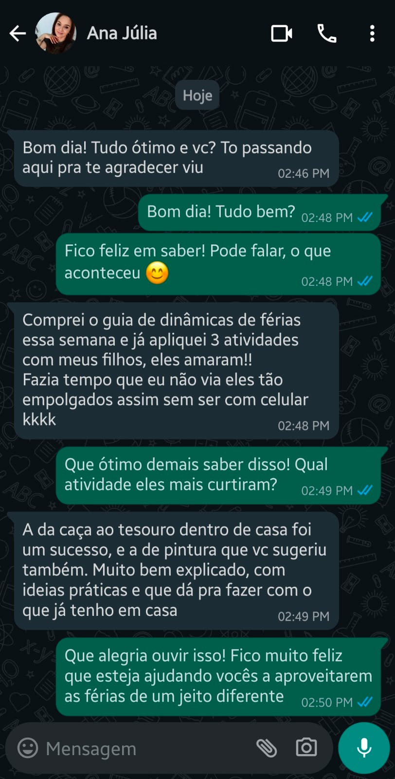 Depoimento 1